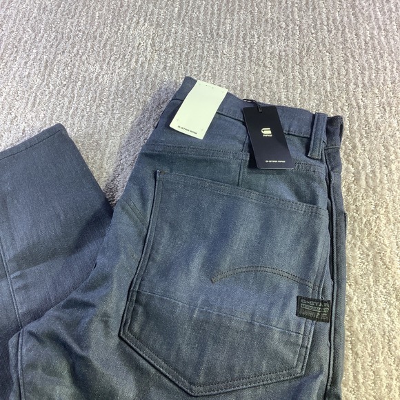 G Star Raw Kairori‎ 3D Slim Indigo Dyed Mens Jeans 28 x 30 (Actual 30 x 28) NWT